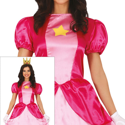 Prinzessinnenkleid Prinzessin Pfirsich Damen