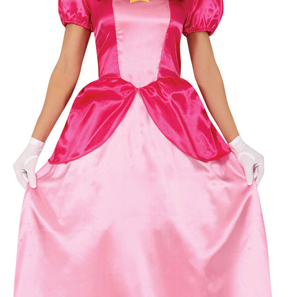 Prinzessinnenkleid Prinzessin Pfirsich Damen