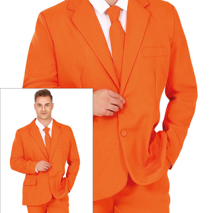 Orange Anzug Männer