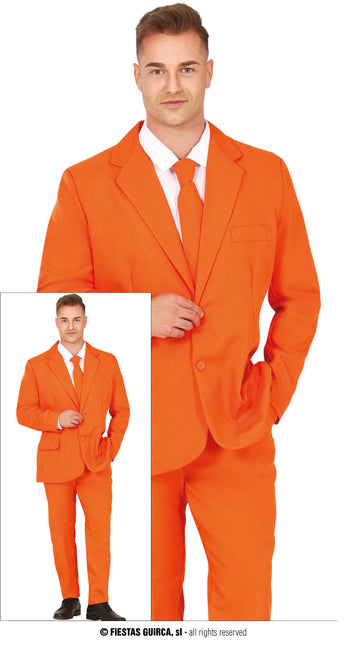 Orange Anzug Männer