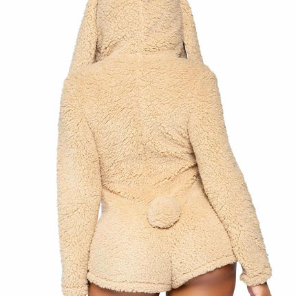 Kaninchenanzug Beige Damen Bodysuit Leg Avenue