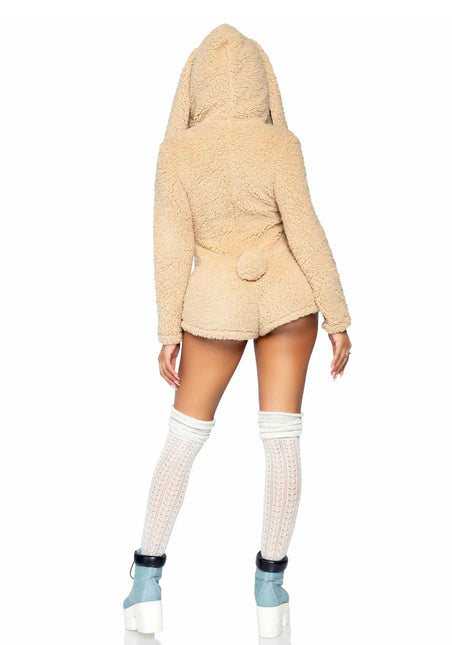 Kaninchenanzug Beige Damen Bodysuit Leg Avenue