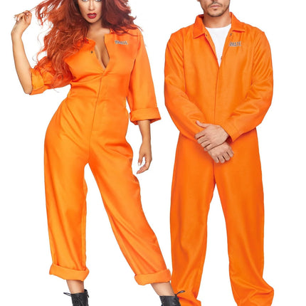 Rascal Jumpsuit Orange Women's Leg Avenue