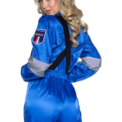 Astronaut Jumpsuit Blau Damen Leg Avenue