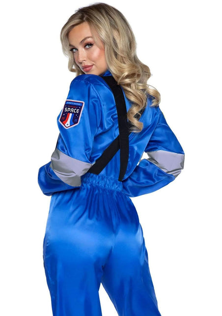 Astronaut Jumpsuit Blau Damen Leg Avenue