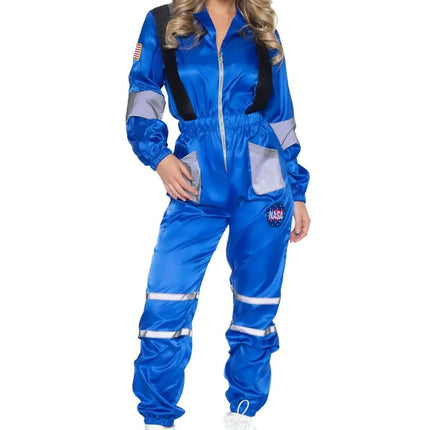 Astronaut Jumpsuit Blau Damen Leg Avenue