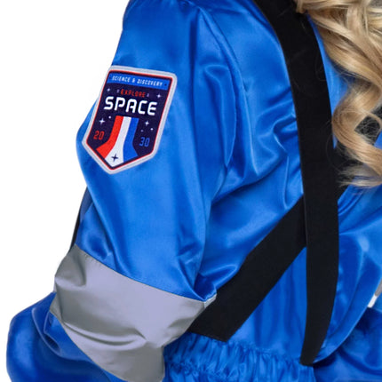 Astronaut Jumpsuit Blau Damen Leg Avenue