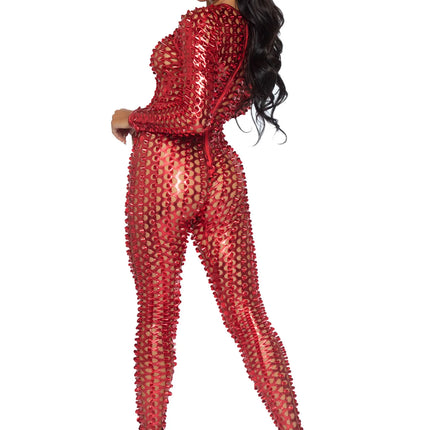 Roter Catsuit Ladies Leg Avenue