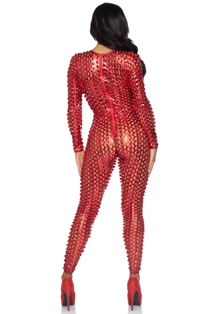 Roter Catsuit Ladies Leg Avenue