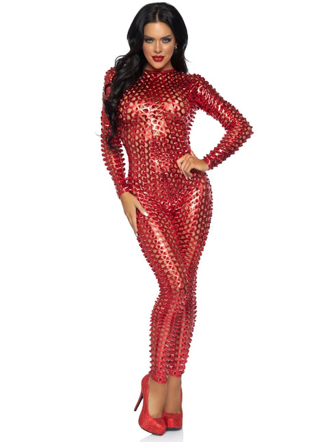 Roter Catsuit Ladies Leg Avenue