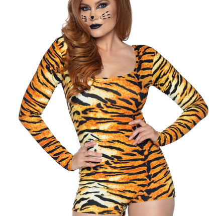 Tiger Kostüm Damen Bodysuit Leg Avenue