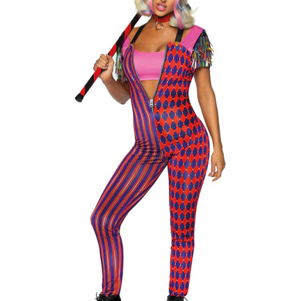 Harley Quinn Jumpsuit Ladies Leg Avenue