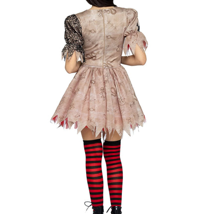 Halloween Kleid Damen Voodoo Pop Leg Avenue