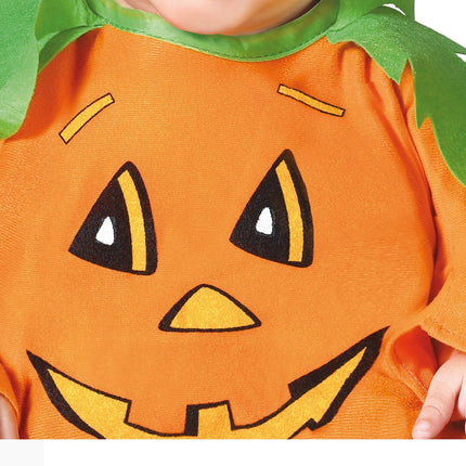 Kürbis Halloween Kostüm Baby Orange