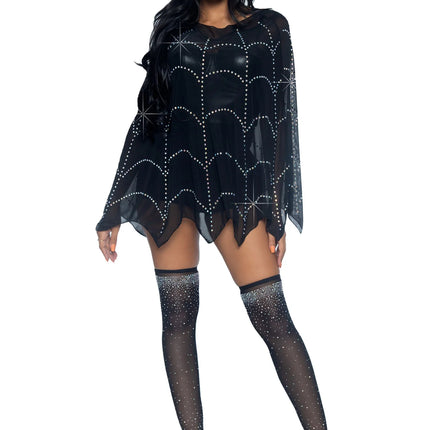 Spinnennetz Poncho Ladies Leg Avenue