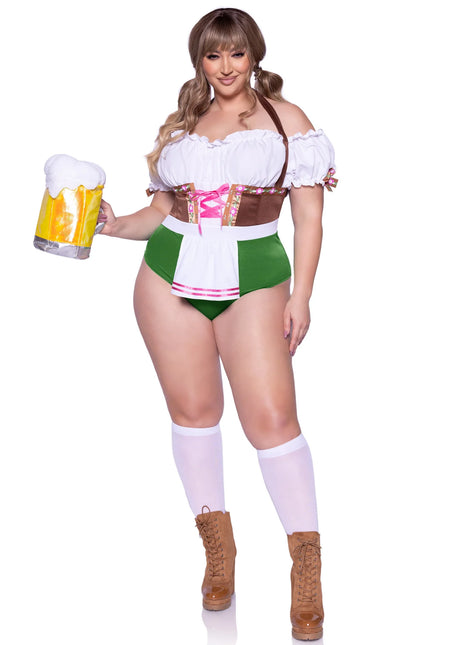 Oktoberfest Kostüm Damen Bodysuit Flirty Fraulein Leg Avenue