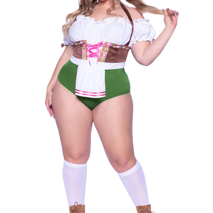 Oktoberfest Kostüm Damen Bodysuit Flirty Fraulein Leg Avenue