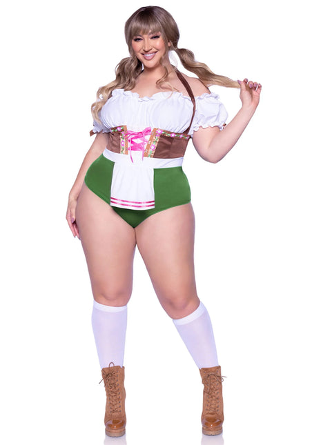 Oktoberfest Kostüm Damen Bodysuit Flirty Fraulein Leg Avenue