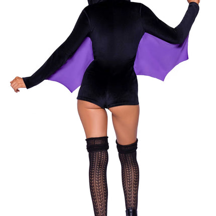 Fledermaus Kostüm Damen Bodysuit Leg Avenue