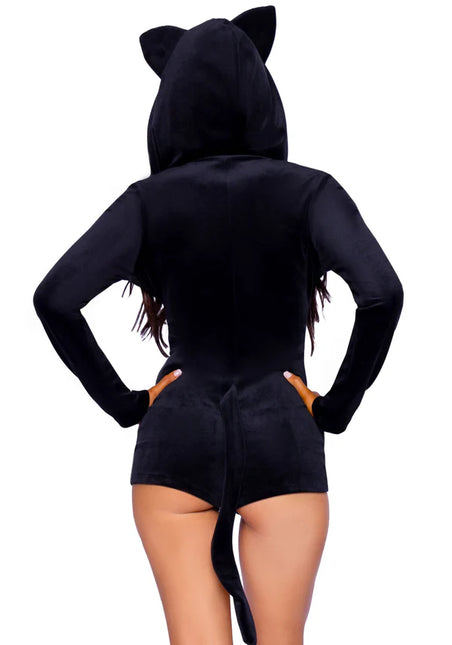 Katzenkostüm Damen Bodysuit Leg Avenue