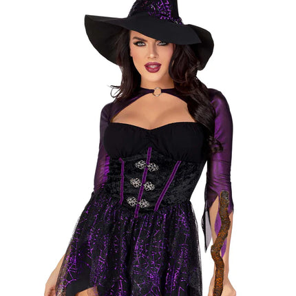 Halloween Kleid Ladies Mystical Leg Avenue