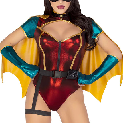 Super Woman Anzug Damen Bodysuit Leg Avenue