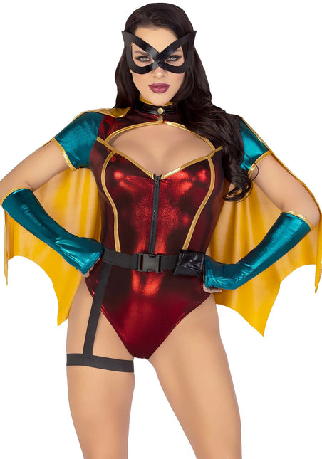 Super Woman Anzug Damen Bodysuit Leg Avenue