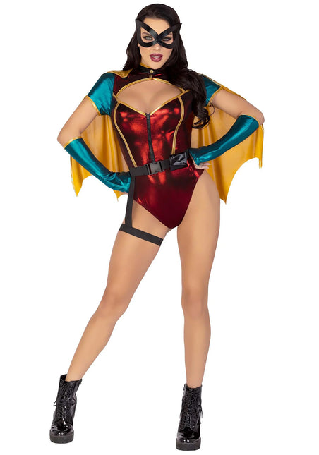 Super Woman Anzug Damen Bodysuit Leg Avenue