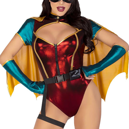 Super Woman Anzug Damen Bodysuit Leg Avenue