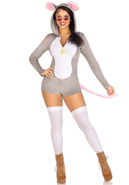 Maus Kostüm Damen Bodysuit Leg Avenue