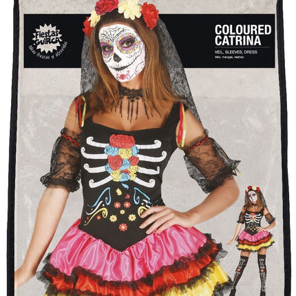 Catrina Halloween Kostüm Damen