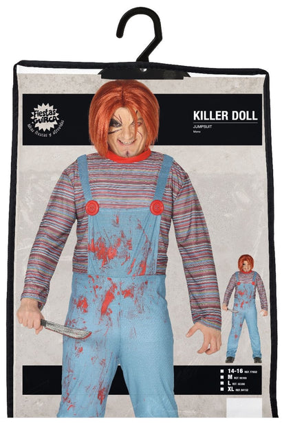 Chucky Halloween Kostüm Männer