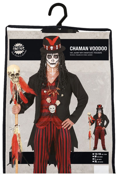 Voodoo Halloween Kostüm Männer