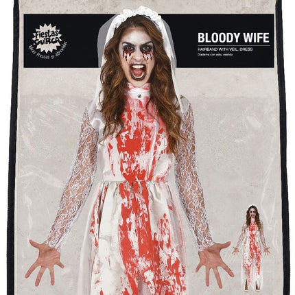 Hochzeitskleid Halloween Kostüm Ladies Blooded