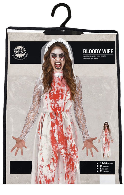 Hochzeitskleid Halloween Kostüm Ladies Blooded