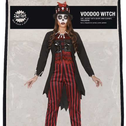 Voodoo Halloween Kostüm Damen