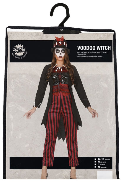 Voodoo Halloween Kostüm Damen