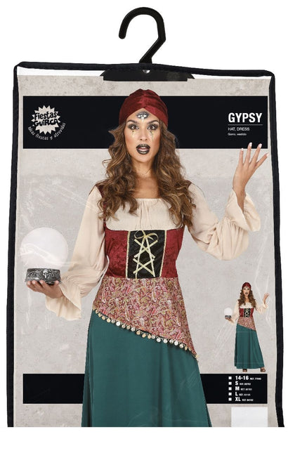 Zigeunerin Halloween Kostüm Damen