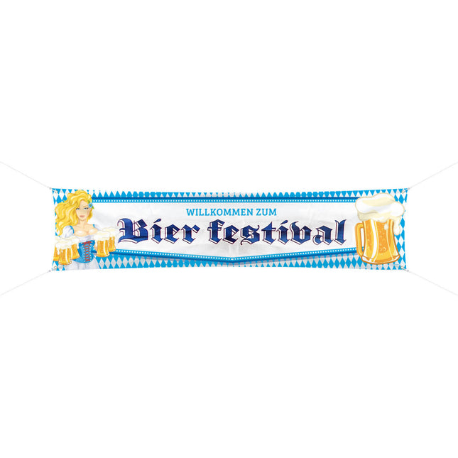 Oktoberfest Banner Bierfest 1.8m