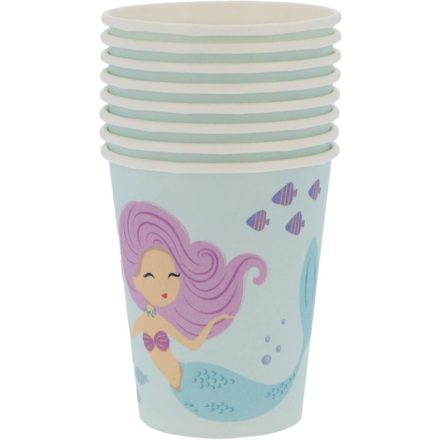 Becher - Mermaid Magic - 250 ml - 8 Stück