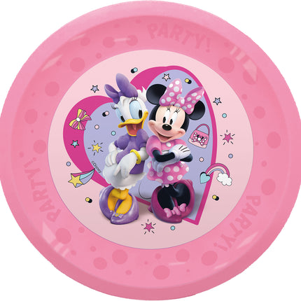 Minnie Mouse Teller wiederverwendbar 21cm 4Stk