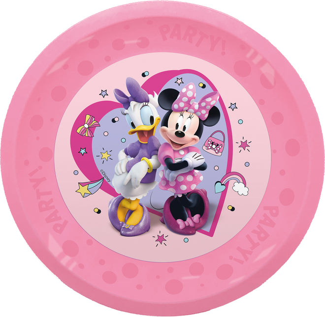 Minnie Mouse Teller wiederverwendbar 21cm 4Stk