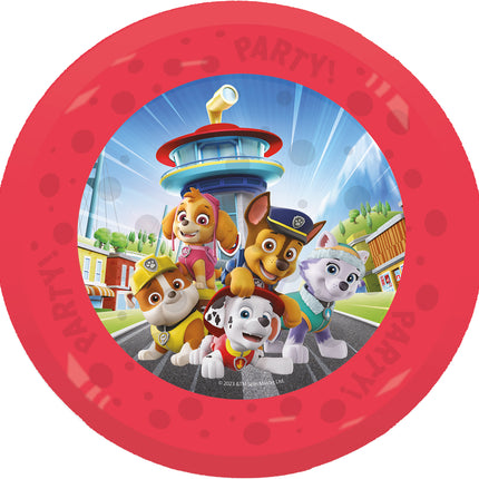 Paw Patrol Teller Wiederverwendbar 21cm 4Stk