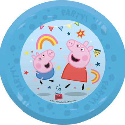 Peppa Pig Teller Wiederverwendbar 21cm 4Stk