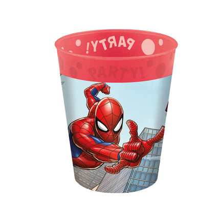 Spiderman Becher wiederverwendbar 250ml 4Stk