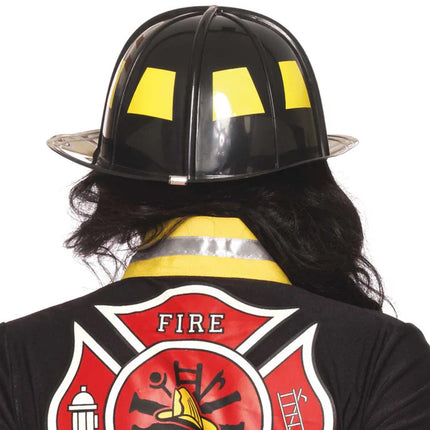 Feuerwehrhelm Schwarz Fire Chief