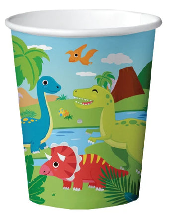 Dinosaurier Becher 210ml 8Stück