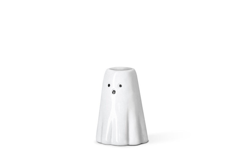 Kerzenhalter Ghost, weiß, 8 cm (1 Pkt / 6 Pc.)