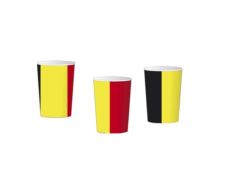 Belgien Becher 250ml 8Stk