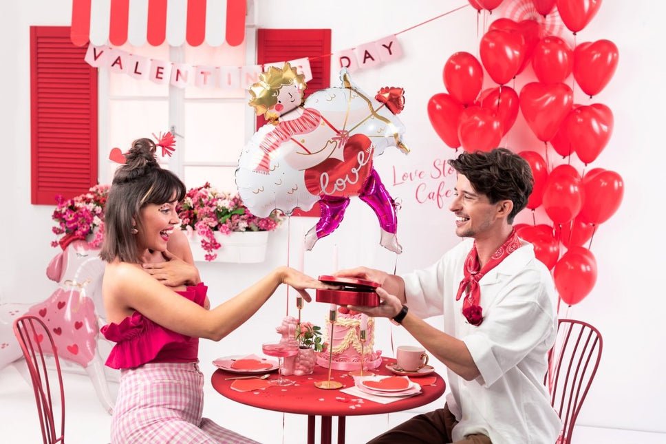 Banner Valentines Day, 150x13 cm, mix - Partywinkel - 5904555012042